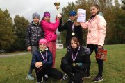 Zlaté medaile pro mladší žákyně v krajském kole přespolního běhu